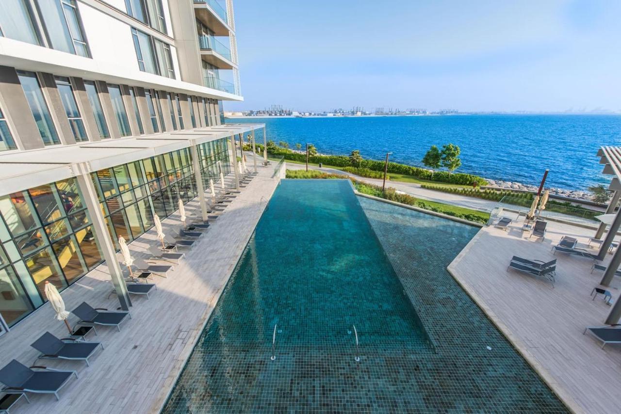Luxe 3 Bedroom Oceanfront Apartment In The Heart Of Bluewaters Island دبي المظهر الخارجي الصورة
