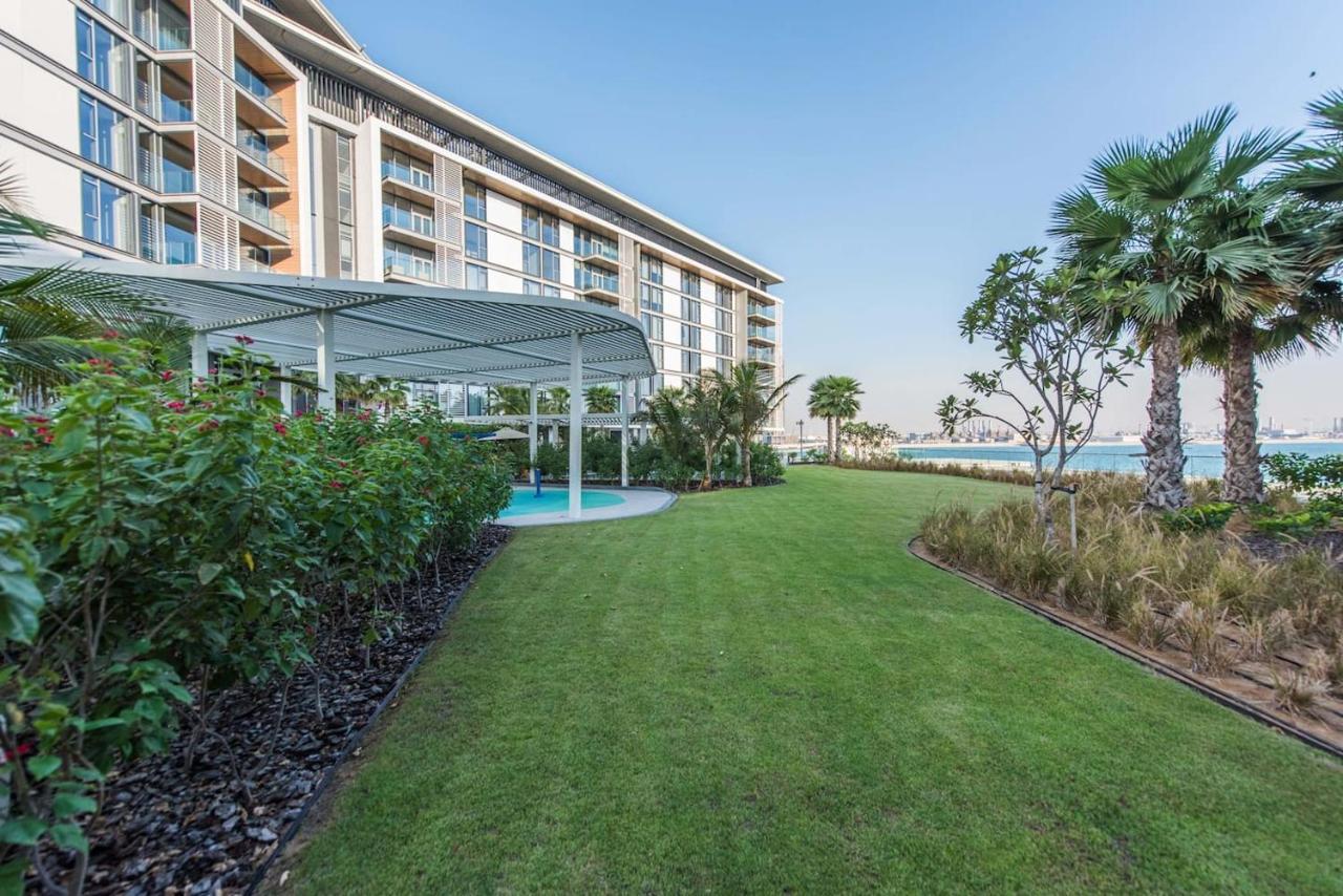 Luxe 3 Bedroom Oceanfront Apartment In The Heart Of Bluewaters Island دبي المظهر الخارجي الصورة