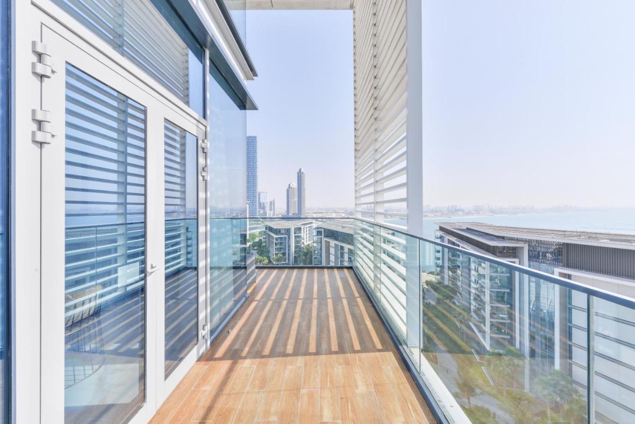 Luxe 3 Bedroom Oceanfront Apartment In The Heart Of Bluewaters Island دبي المظهر الخارجي الصورة