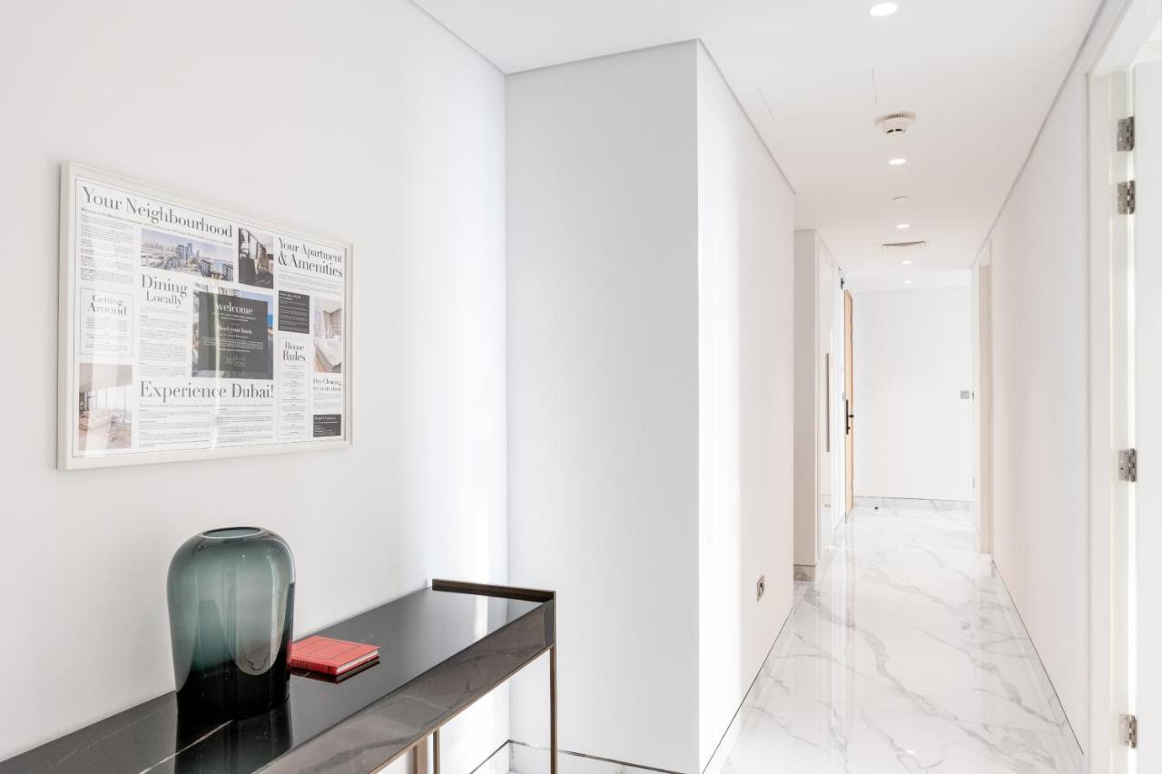 Luxe 3 Bedroom Oceanfront Apartment In The Heart Of Bluewaters Island دبي المظهر الخارجي الصورة